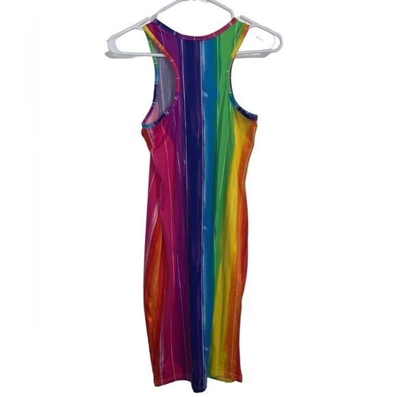 Nwt Multicoloured striped tank dress - Picture 4 of 8